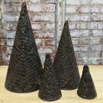 Set of 4 Ceramic Trees