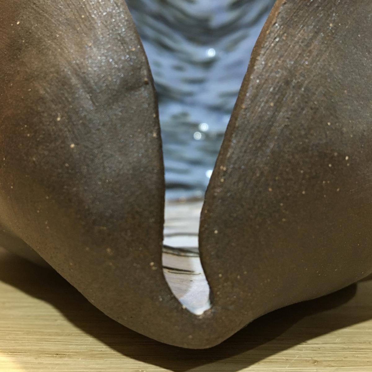 Large Coil Vessel with Twilight Blue Glaze picture