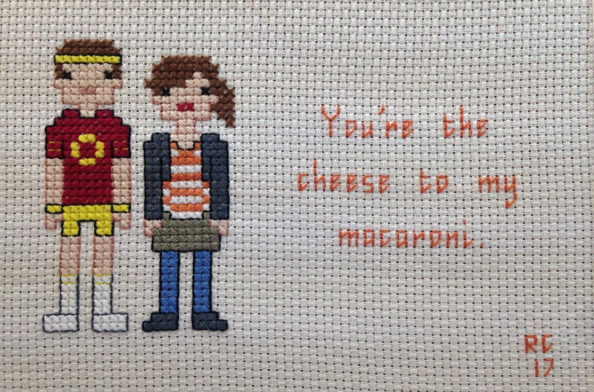 SALE! Juno themed counted cross stitch kit picture