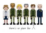 Stargate SG-1 themed counted cross stitch kit