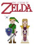 The Legend of Zelda themed counted cross stitch kit