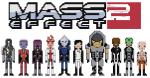 Mass effect 2 themed counted cross stitch kit