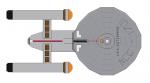 USS Enterprise themed counted cross stitch kit