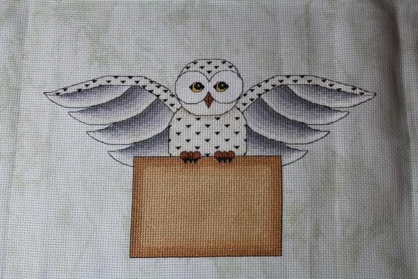 Hedwig’s Delivery counted cross stitch kit picture