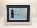 Wicked themed counted cross stitch kit
