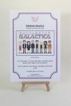 Battlestar Galactica themed counted cross stitch kit