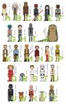 Star Wars Alphabet themed counted cross stitch kit