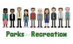 Parks And Recreation themed counted cross stitch kit