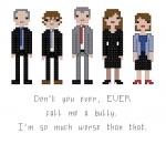 Thick Of It themed counted cross stitch kit