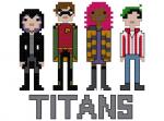 Titans themed counted cross stitch kit