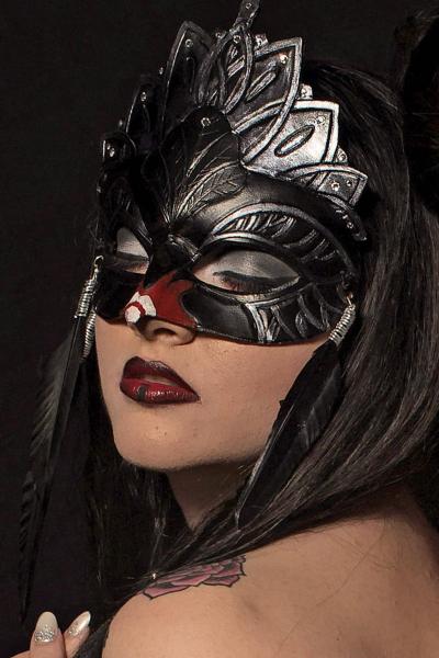 Black Swan Ballerina Fairy Tale LIMITED EDITION Masquerade Mask