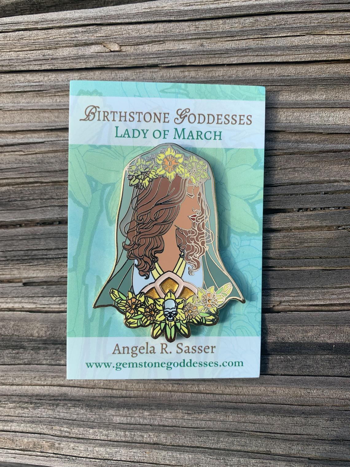 Enamel Pins - Goddesses of Spring picture