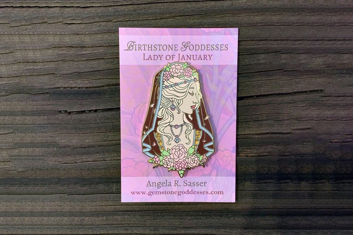Enamel Pins - Goddesses of Winter picture