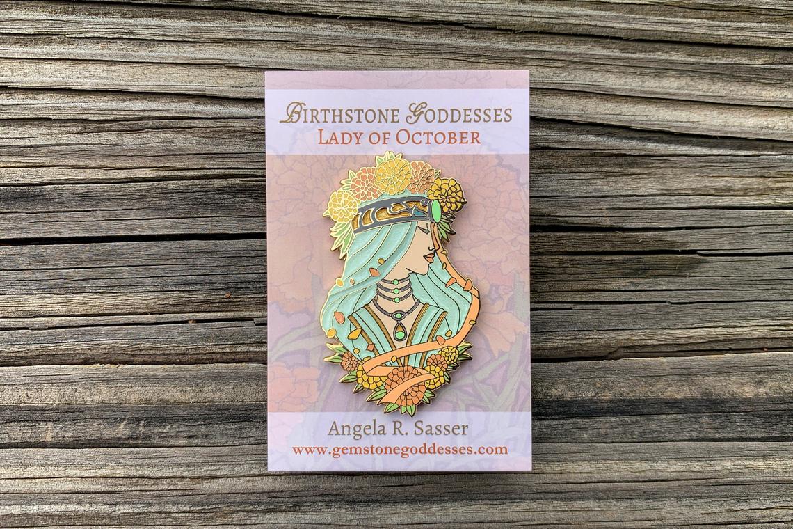 Enamel Pins - Goddesses of Autumn picture