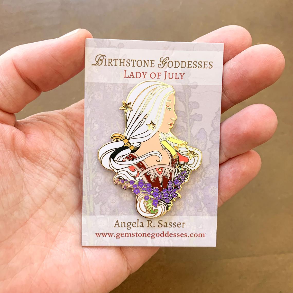 Enamel Pins - Goddesses of Summer picture