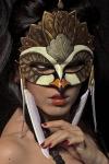 White Swan Ballerina Fairy Tale LIMITED EDITION Masquerade Mask