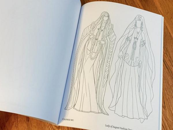 Birthstone Goddesses Coloring Book picture