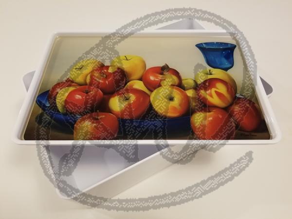 Apple cider small plastic box