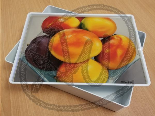 Mangoes Big plastic box picture