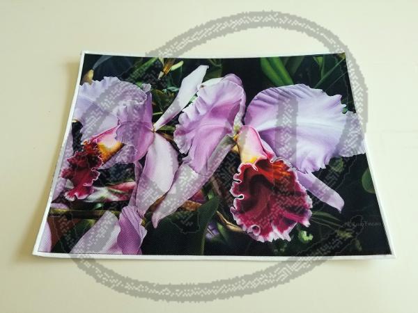 Orchids placemat
