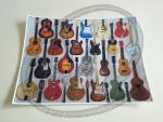 Guitars placemat