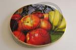 Fruits on wood lazy susan