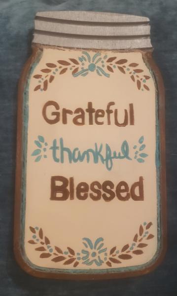 "Grateful Thankful Blesseds" - Med. picture