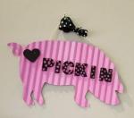 "Pig Pickin" Metal Sign