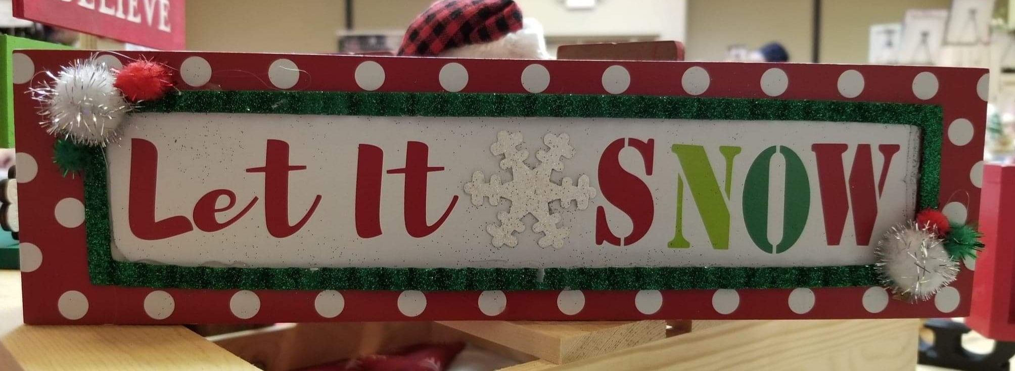 Let It Snow Sign picture