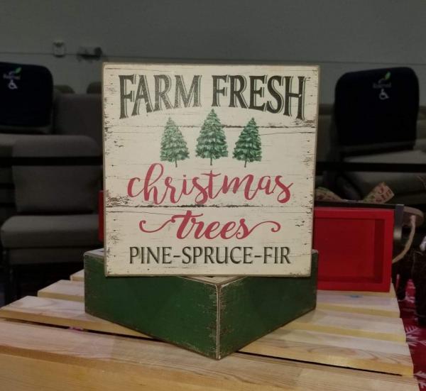 Farm Fresh Christmas Sign picture