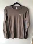 Tree with roots/Brown/Long sleeve