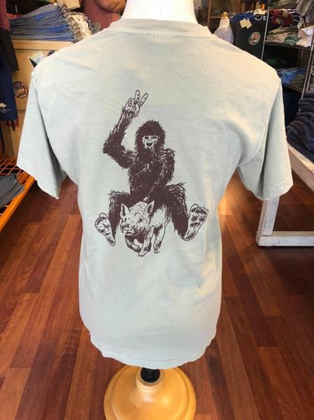 Bigfoot Riding Pig Tan