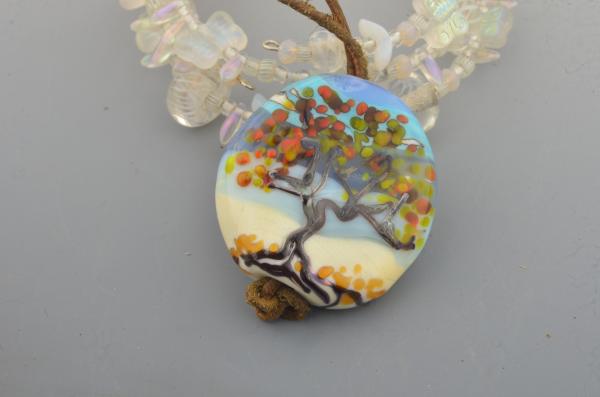 autumn tree pendant