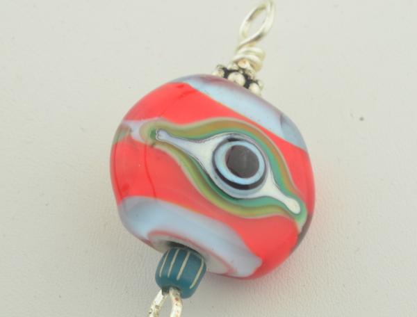 eye bead pendant