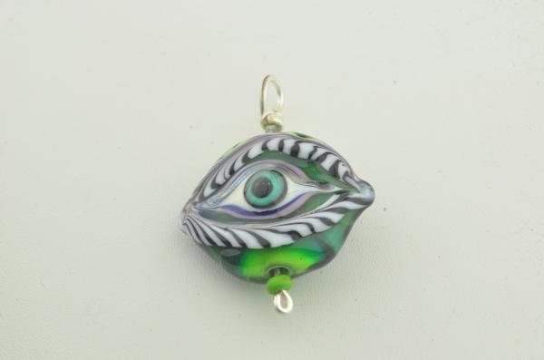 eye bead pendant