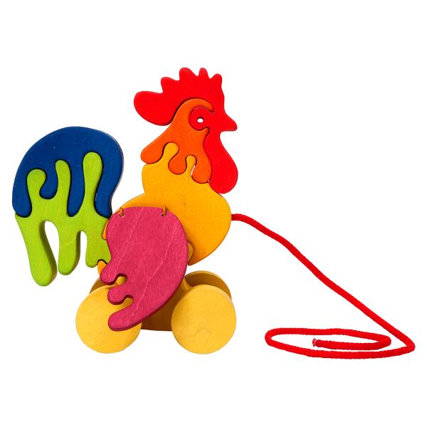 Rooster Pull Along Toy picture