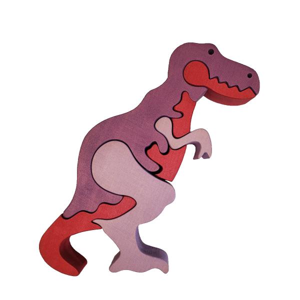 T-rex Puzzle Purple picture