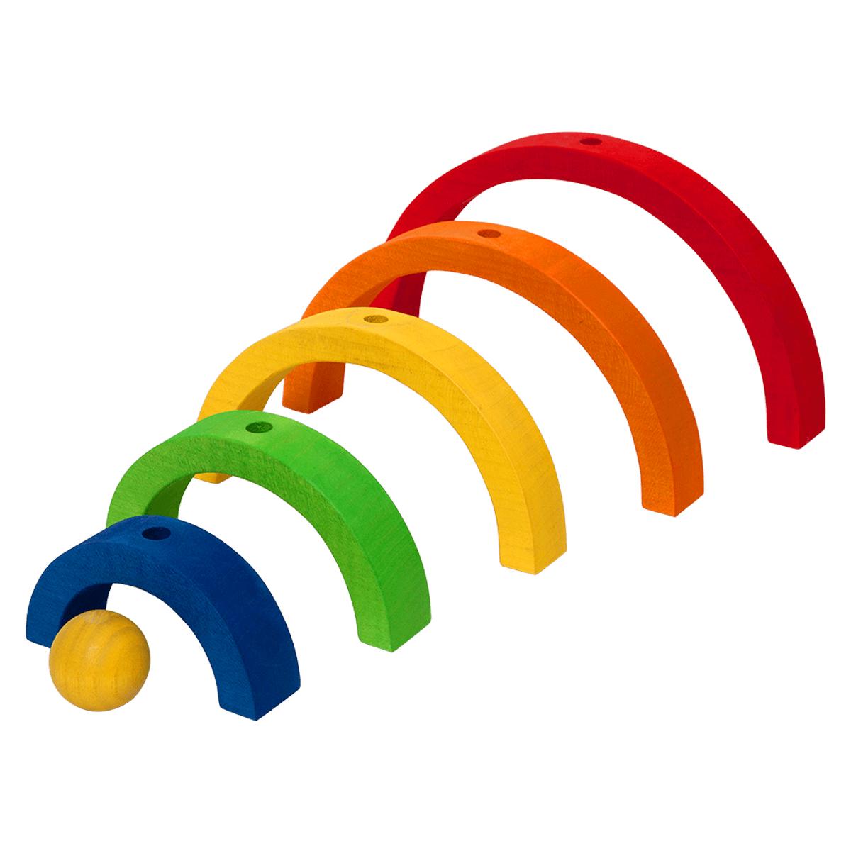 Rainy Rainbow Shape Sorter picture