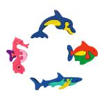 Ocean Four Piece Puzzle Set