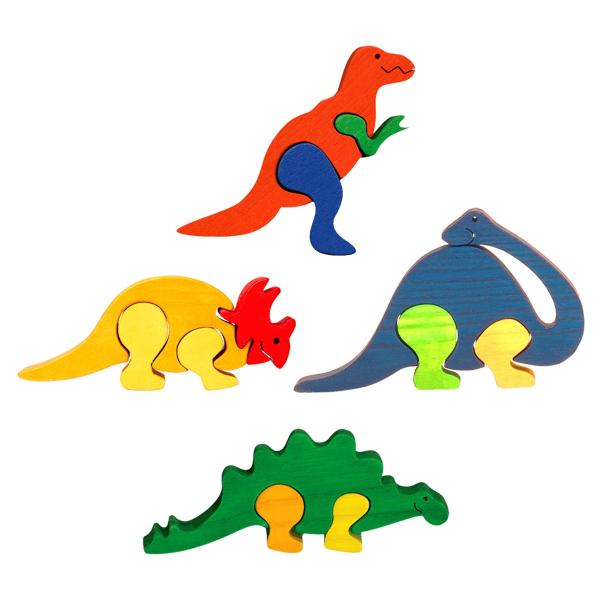 Dinosaur Four Piece Puzzle picture