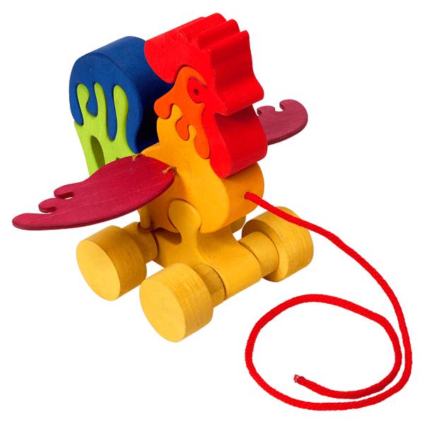 Rooster Pull Along Toy picture