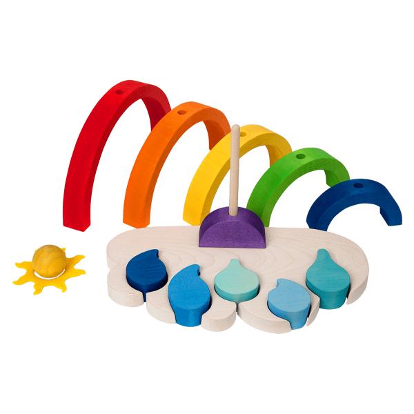 Rainy Rainbow Shape Sorter picture