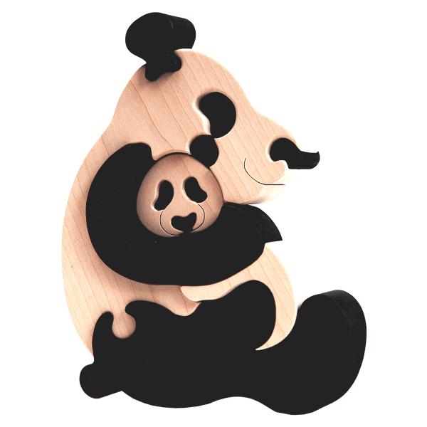 Panda Family  puzzle picture