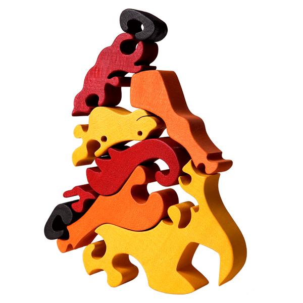 Horse Puzzle Gold picture