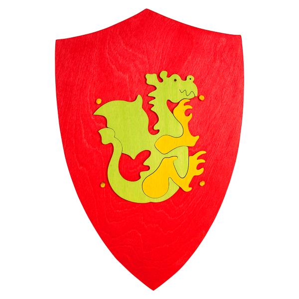 Shield with Green Dragon