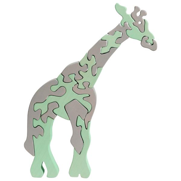 Giraffe Puzzle Mint picture