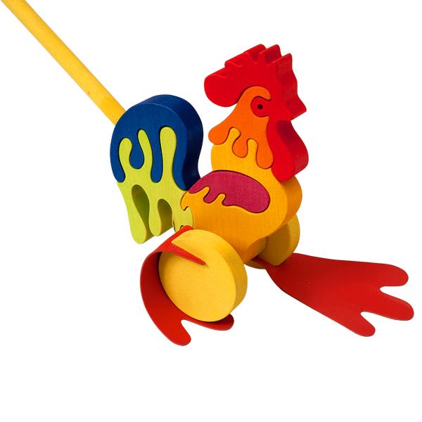 Rooster Push Along Toy picture