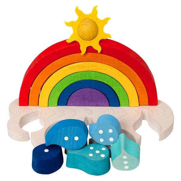 Rainy Rainbow Shape Sorter picture