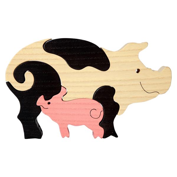 Pig Family Puzzle picture