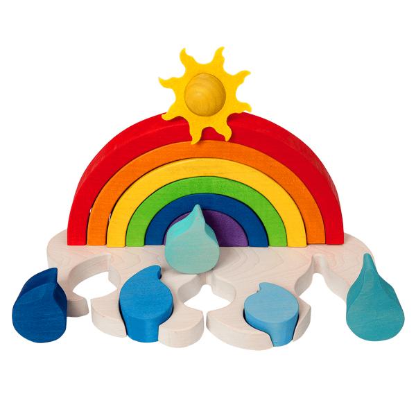 Rainy Rainbow Shape Sorter picture